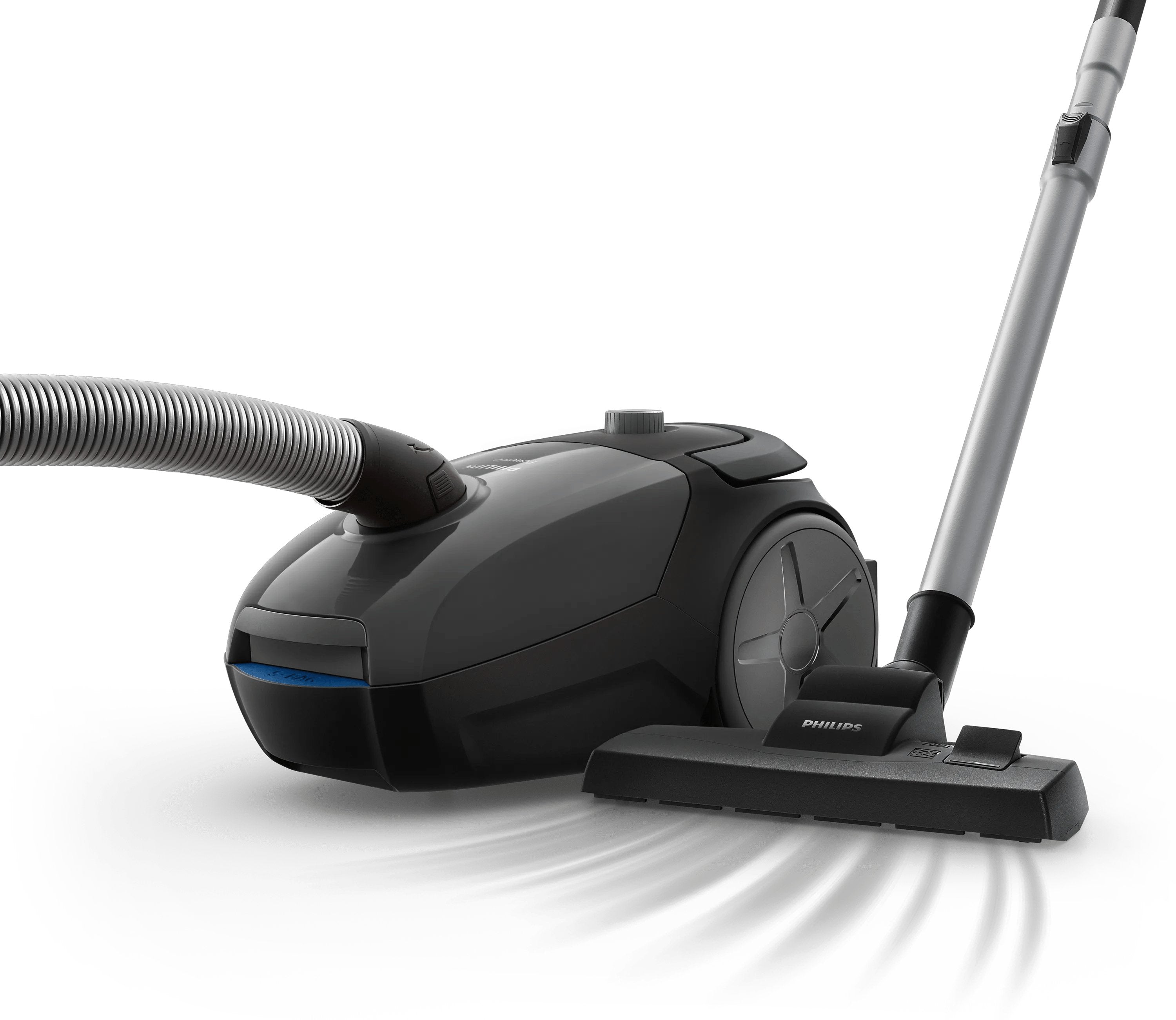 Aspirador Philips Powergo 900w Capacidad Polvo 3l Filtro Allergy Cable 9m Incluye Cepillo 2 En 1 Boquilla Estrecha