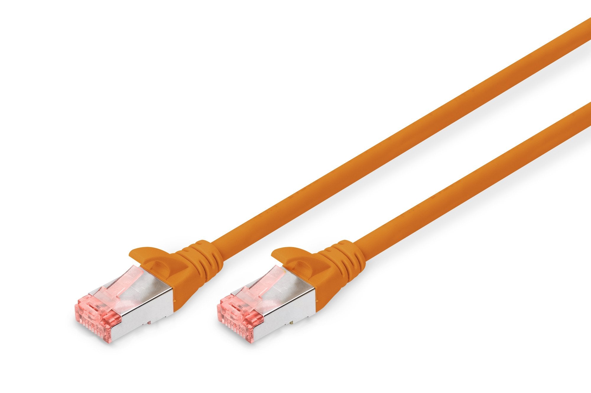 EAN 4016032328773 - Digitus DK-1644-010/OR cable de red Naranja 1 m Cat6 S/FTP (S-STP) imagen 1