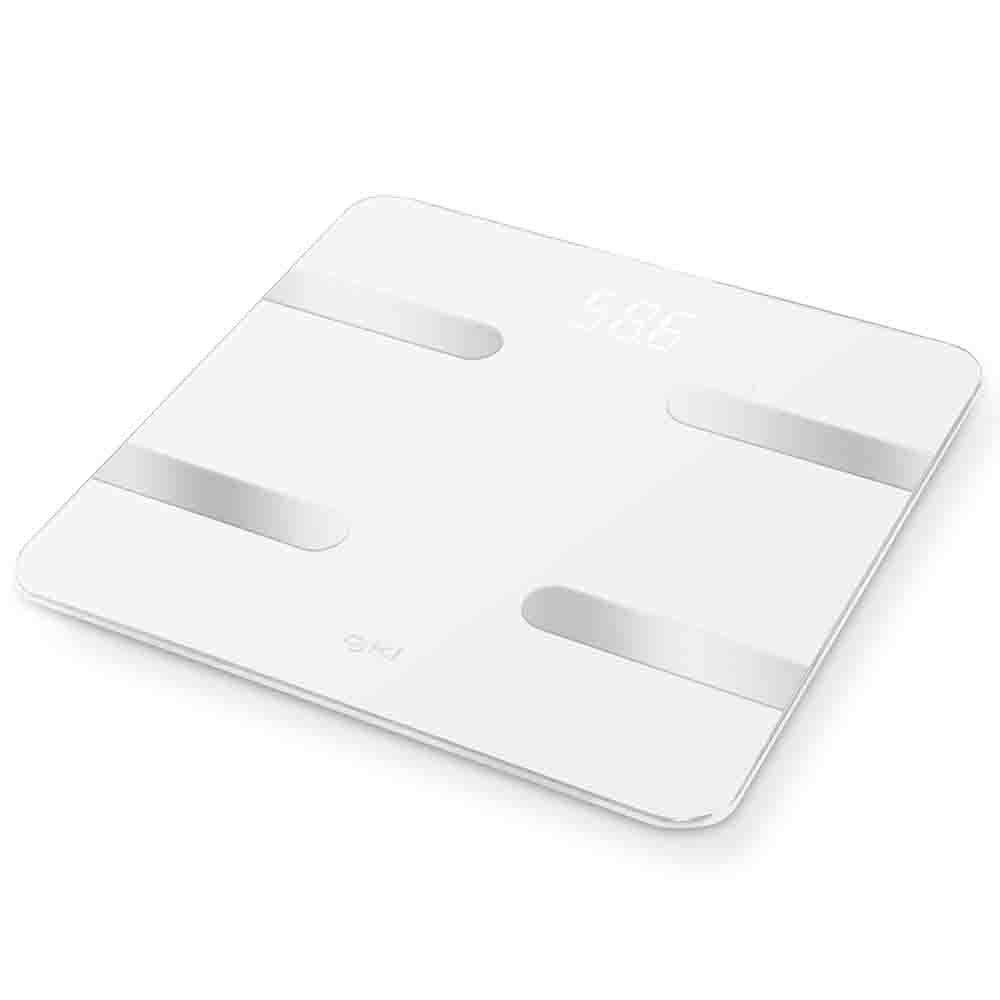 Báscula Bluetooth Grunkel Blanca Fitblue300white