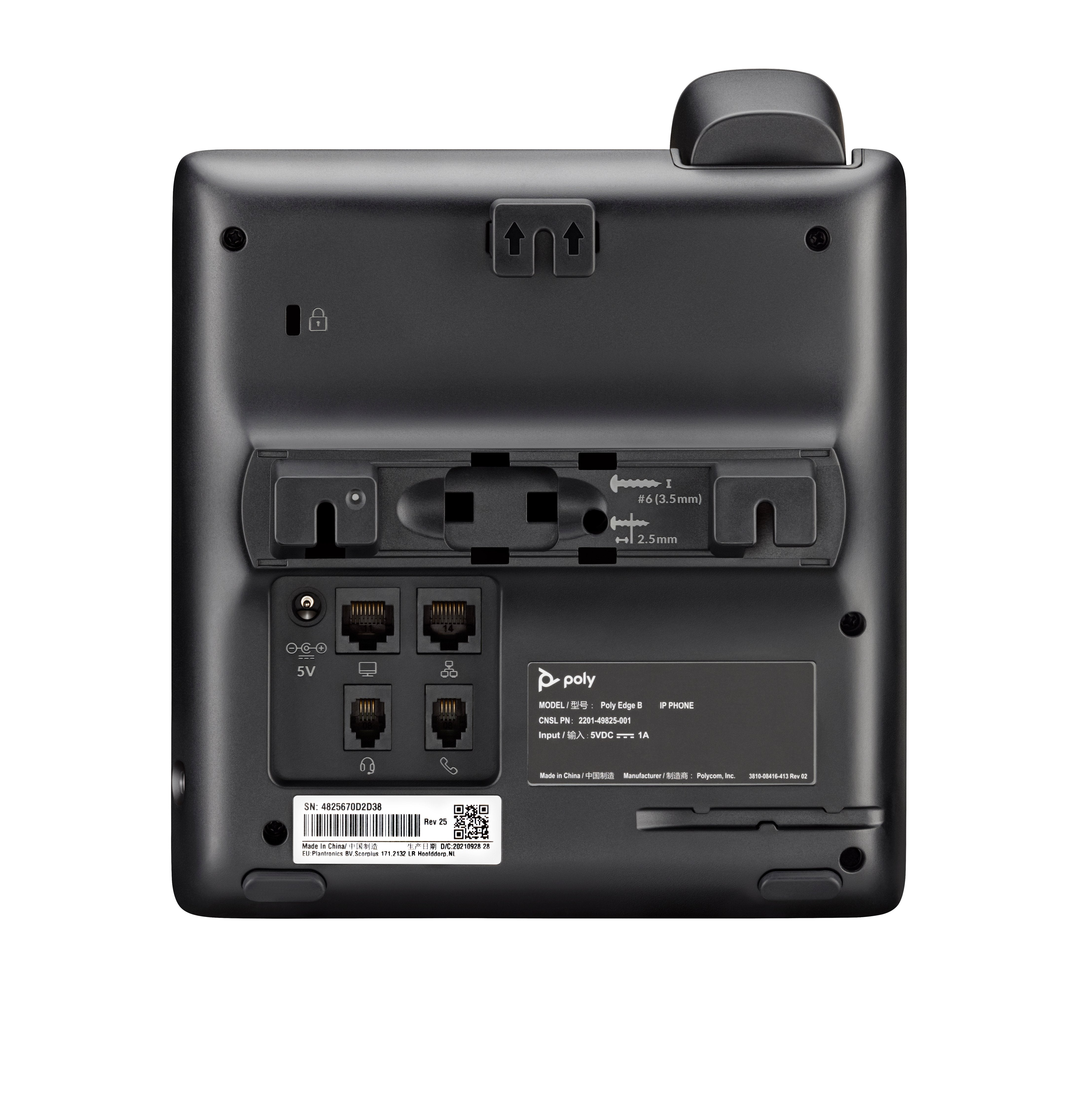 EAN 0197497585742 - HP Poly Edge B10/20/30 Power Supply (100 Pieces) - 5V/1A Teléfono IP imagen 6
