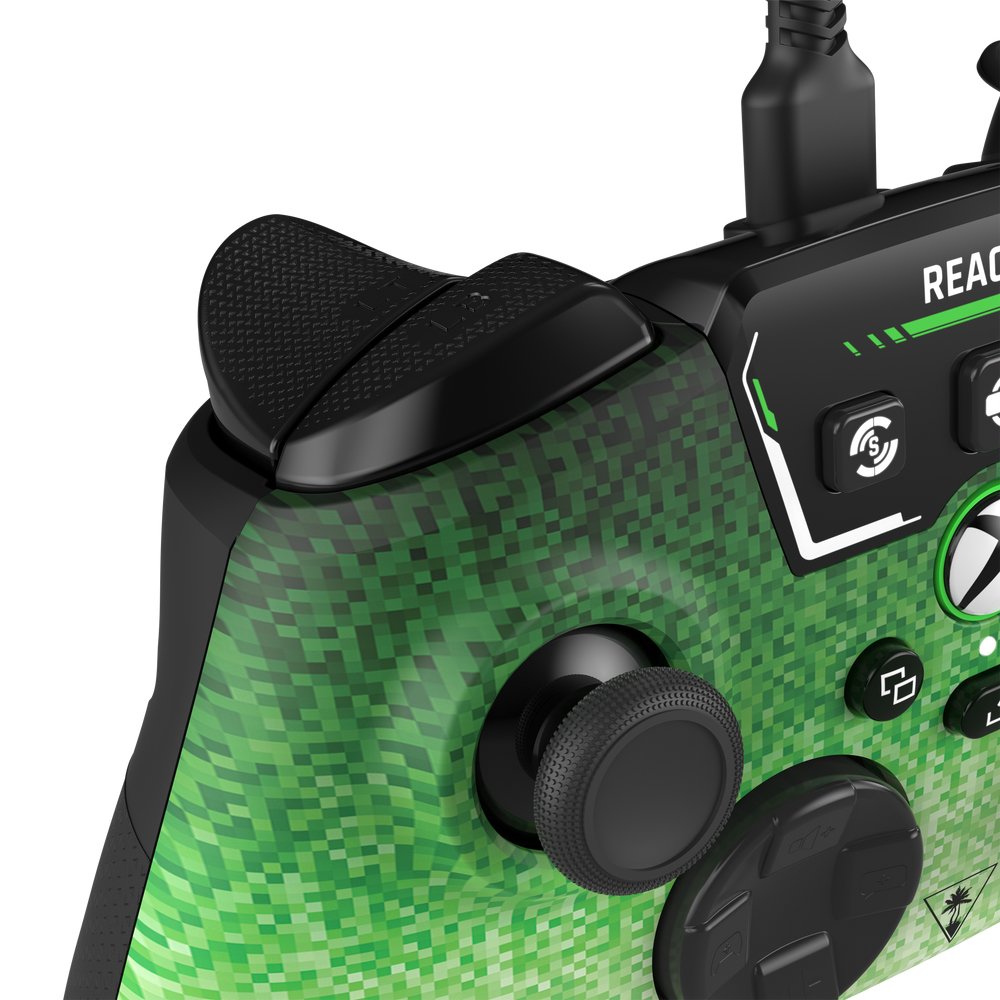 Turtle Beach React-R Negro, Verde Usb Gamepad Analógico/Digital Pc, Xbox One, Xbox Series S, Xbox Series X