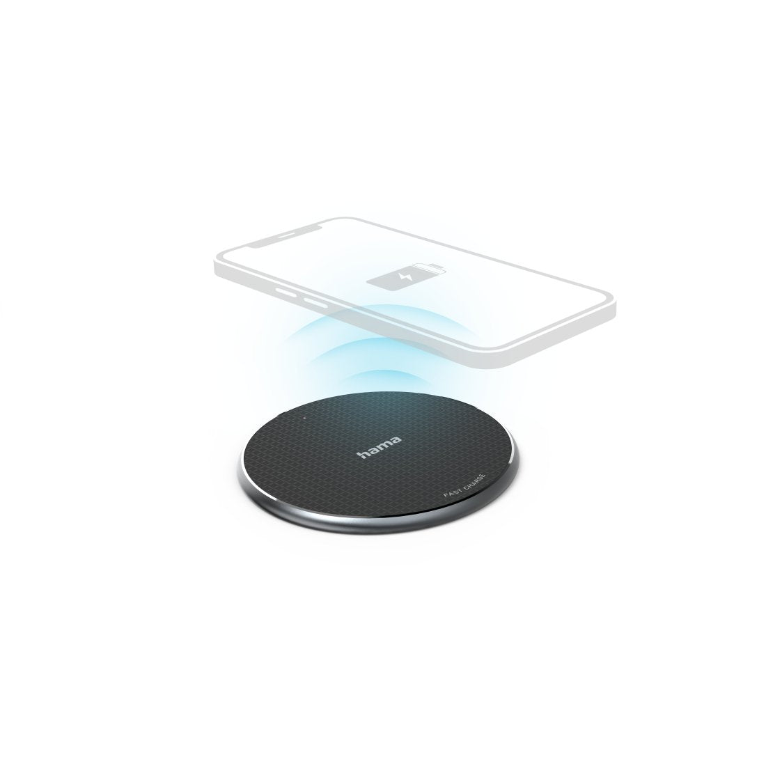 EAN 4047443488589 - Hama QI-FC10 Smartphone Negro USB Cargador inalámbrico Carga rápida Interior imagen 1