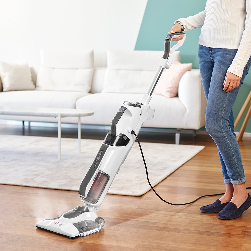 Limpiadora A Vapor Polti Pteu0295 Vaporetto 3 Clean  3 En 1, Blanco