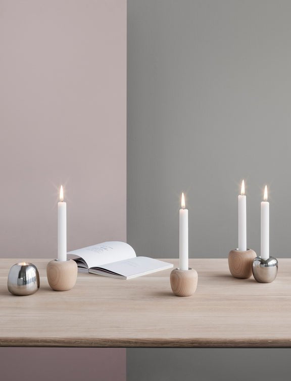 Stelton 103-1 Portavelas Haya Madera