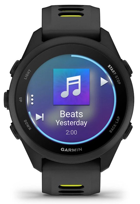 Garmin Forerunner 170 Music Smartwatch, Negro