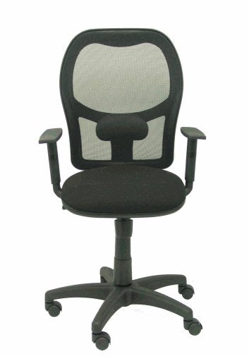 Silla Alocén Malla Negra Asiento Bali Negro Brazo