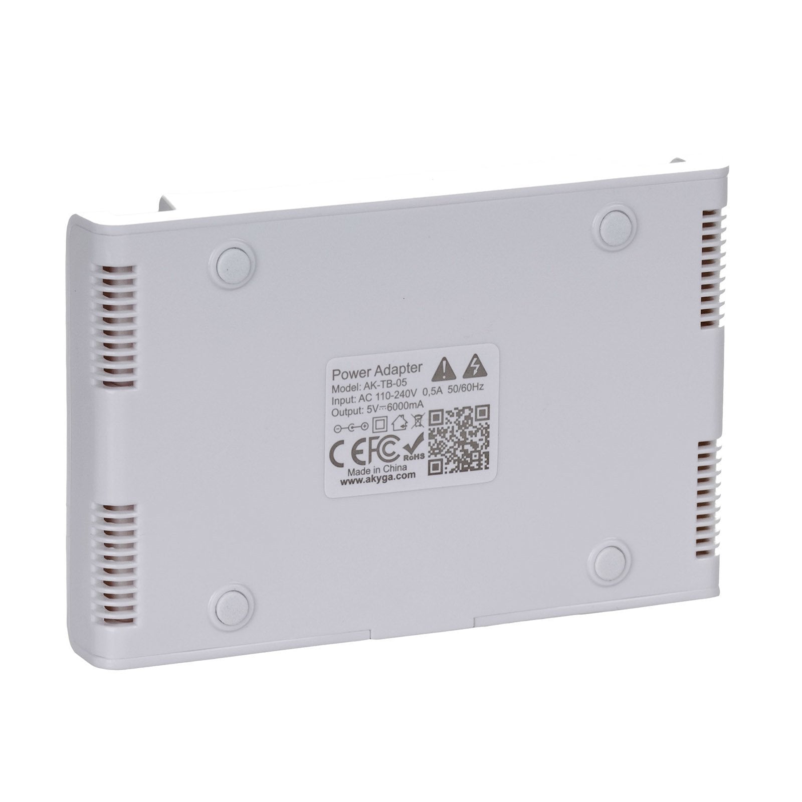 Akyga Ak-Tb-05 Universal Tablet Adapter Stand 5v 6a 30w Dc 4 X Usb
