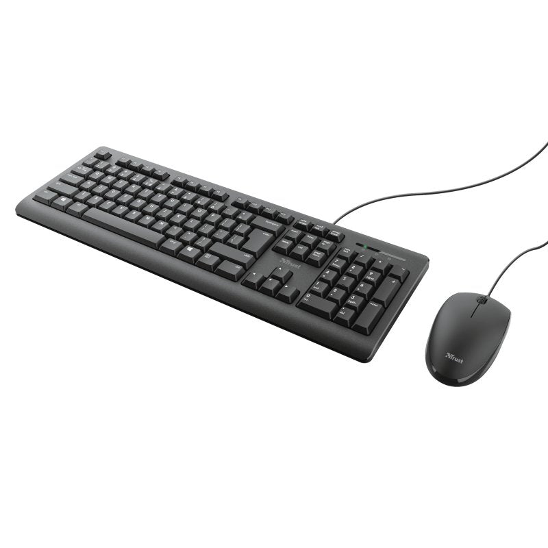 Trust Primo Teclado Ratón Incluido Usb Qwerty Español Negro