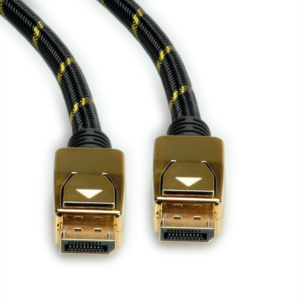EAN 7630049610989 - ROLINE 11.04.5922 cable DisplayPort 3 m Negro, Oro imagen 3