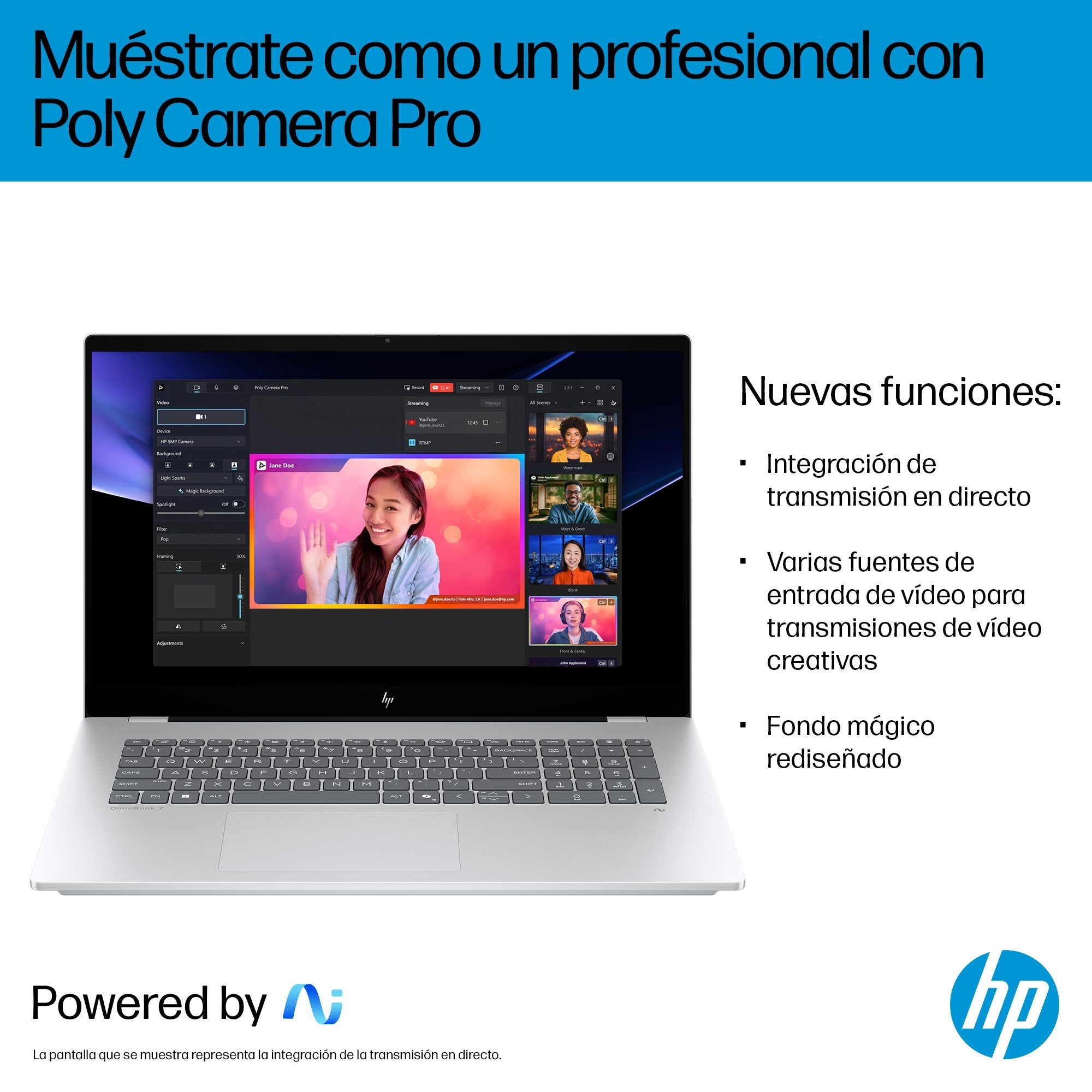 Portátil Hp Omnibook 7 Ia 17 Dc0001nsx U5 226v 16gb Ssd 1tb 17.3 " Fhd W11h