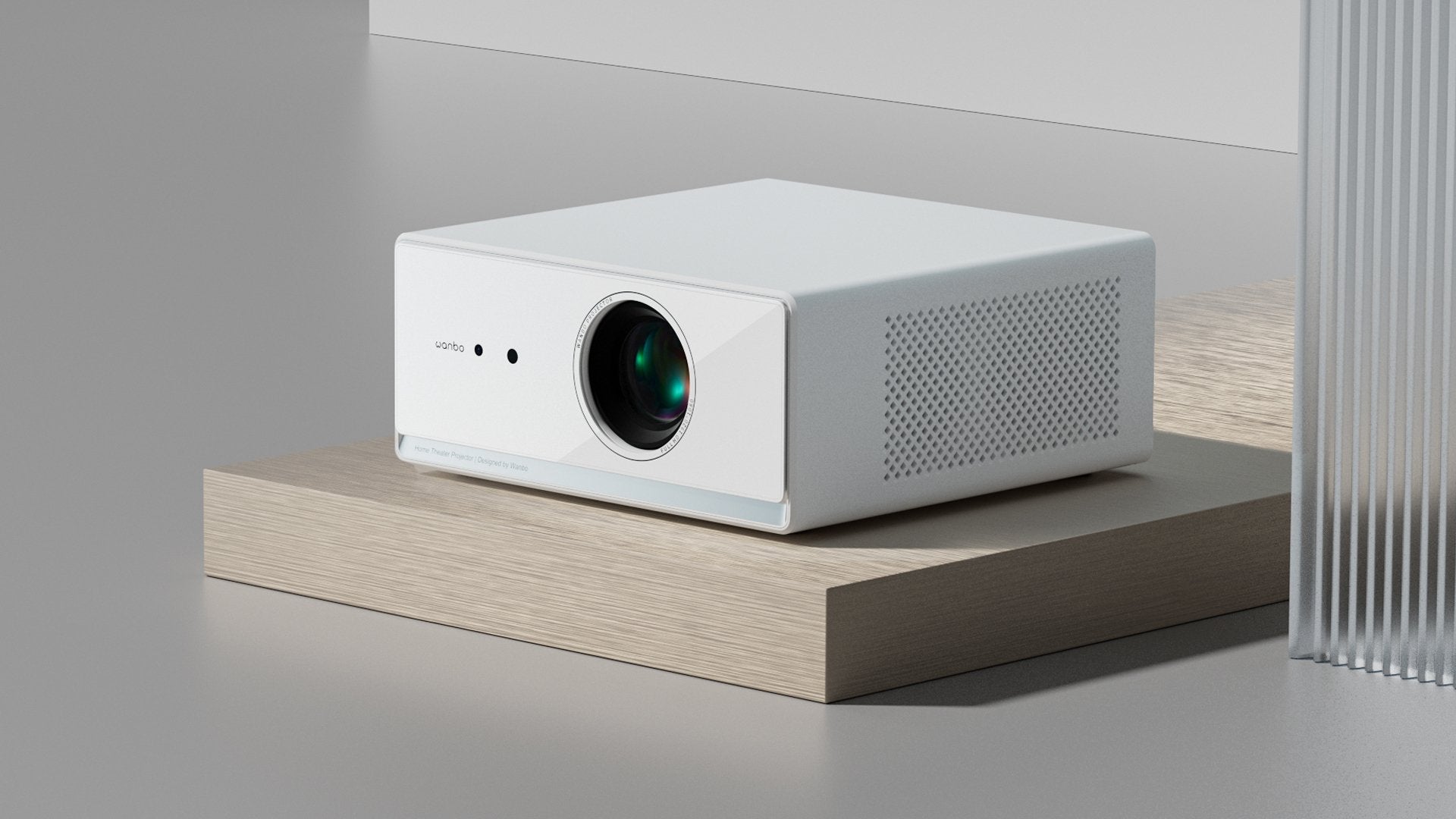 EAN 6970885350641 - WANBO X5 AIR proyector de película 1100 lúmenes ANSI 1920 x 1080 Pixeles Blanco imagen 1