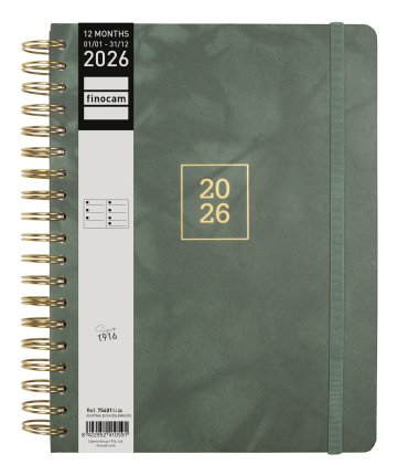 EAN 8422952410591 - Finocam 754010426 agenda Agenda diaria/mensual Verde imagen 2