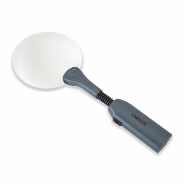 Carson Helpinghands Magnifier Lente De Aumento Y Lupa 2x Gris, Transparente