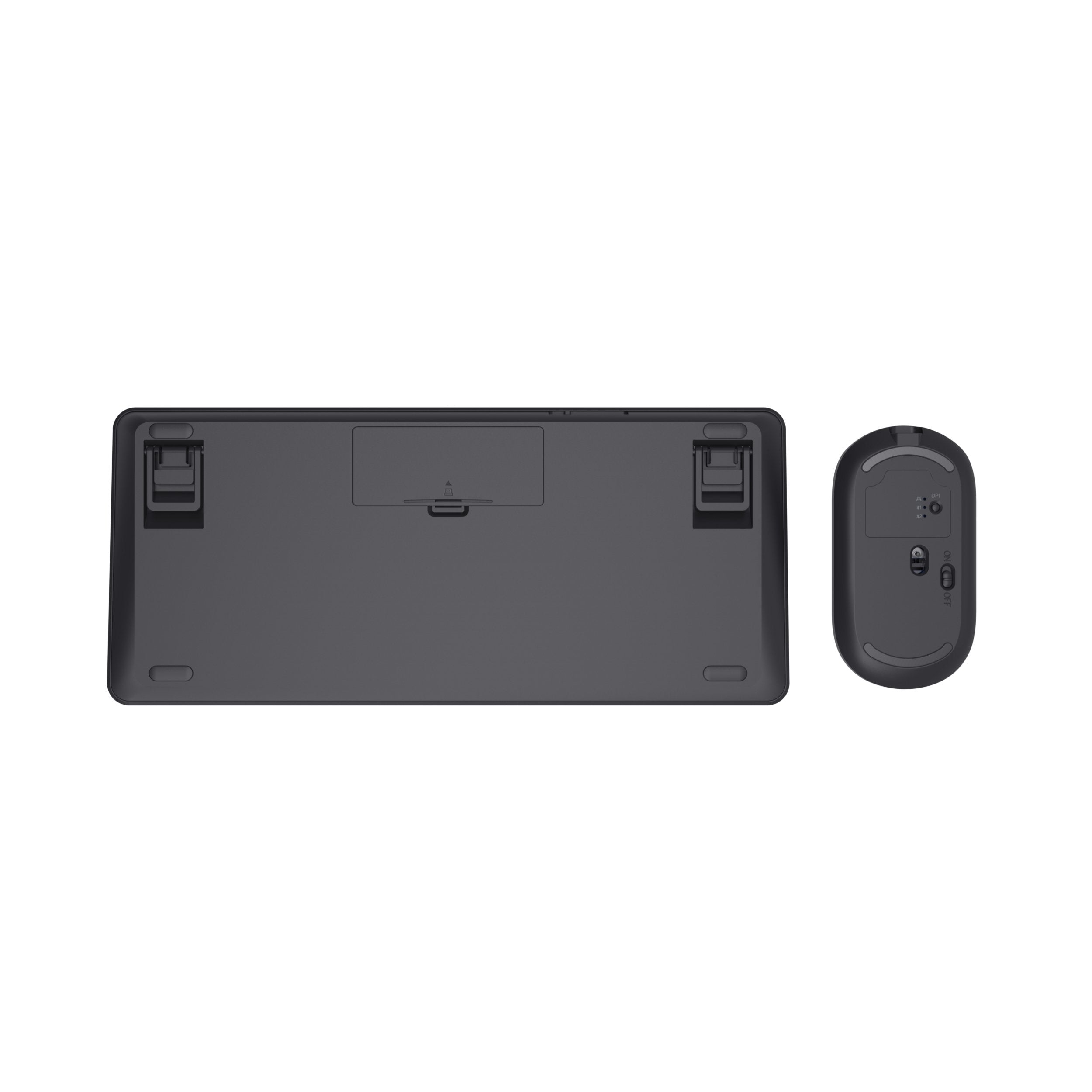 Trust Lyra Cableloses Und Komp.Multi-Device Tastatur & Raton Set Mit Azultooth & Usb-Empfänger