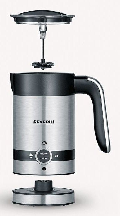 EAN 4008146032974 - Severin SM 3584 espumador o calentador de leche Automático Negro, Acero inoxidable imagen 2