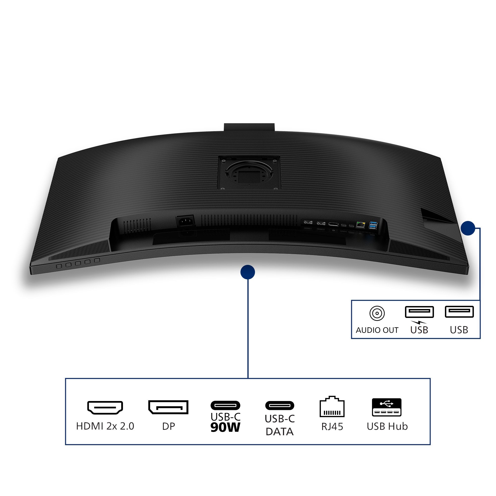 EAN 8721038004441 - Philips 3000 series 34B2U3600CH/00 pantalla para PC 86,4 cm (34") 3440 x 1440 Pixeles Wide Quad HD LCD Ne imagen 6