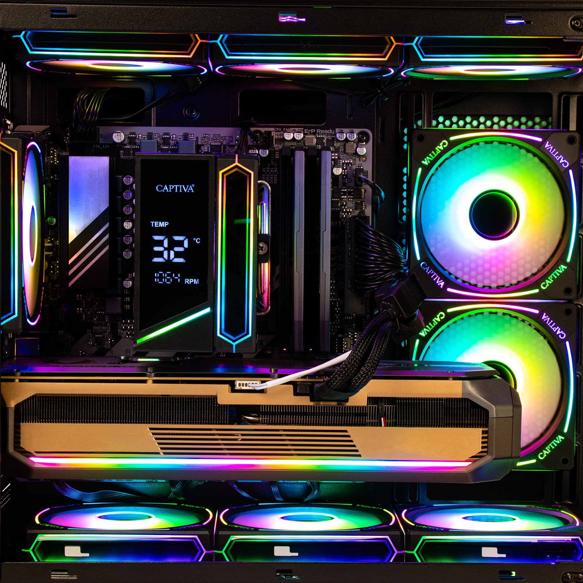 EAN 4046373925430 - CAPTIVA 92543 PCs/estación de trabajo AMD Ryzen™ 7 5700X 32 GB DDR4-SDRAM 2 TB SSD NVIDIA GeForce RTX 506 imagen 4