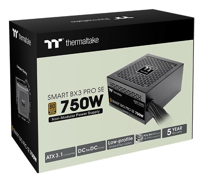EAN 4711658548733 - Thermaltake Smart BX3 Pro SE 750W unidad de fuente de alimentación 24-pin ATX ATX Negro imagen 6
