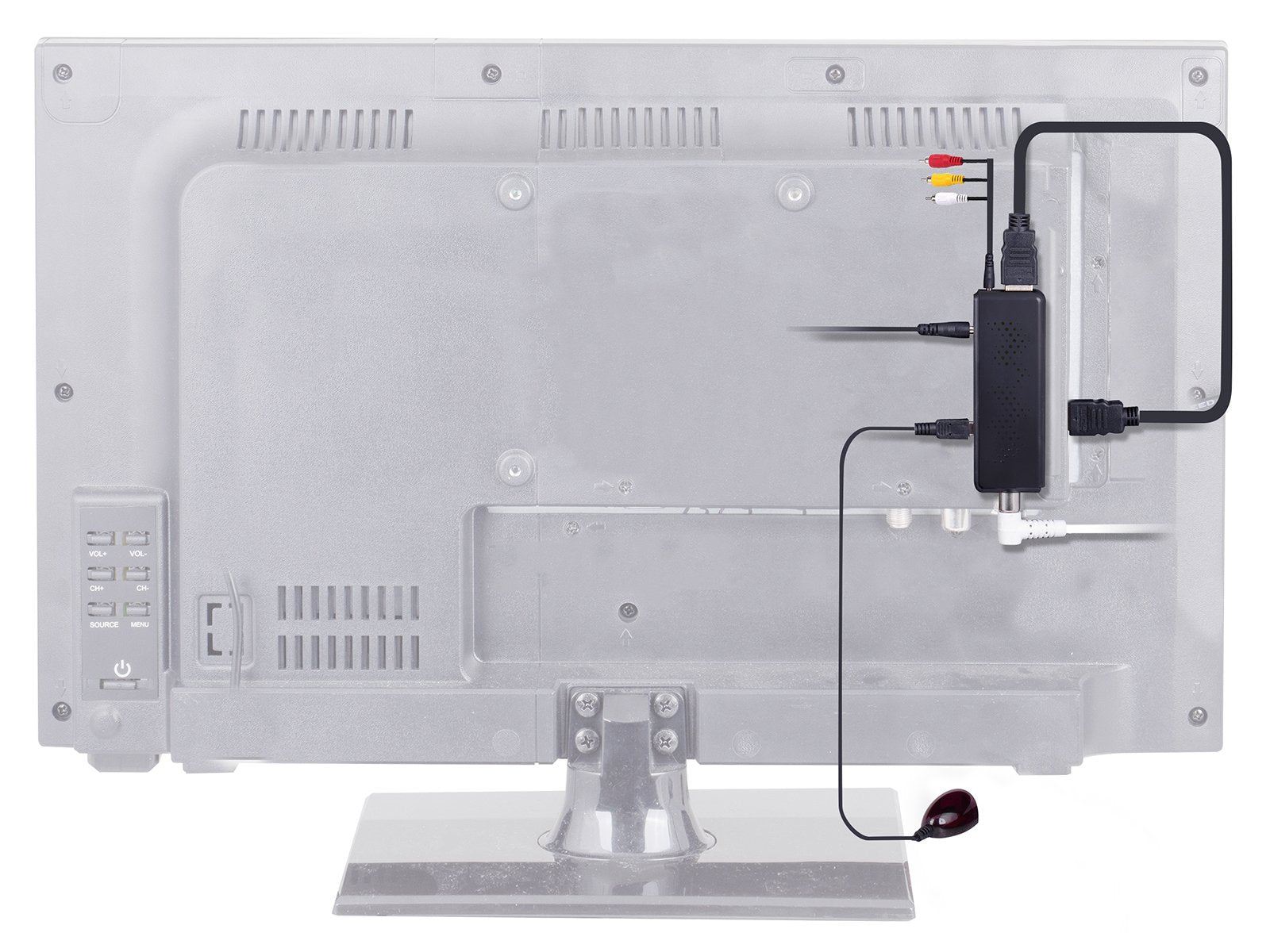 Mini Decodificador Tdt Digital Terrestre Trevi Hd Hevc He 3361 T2