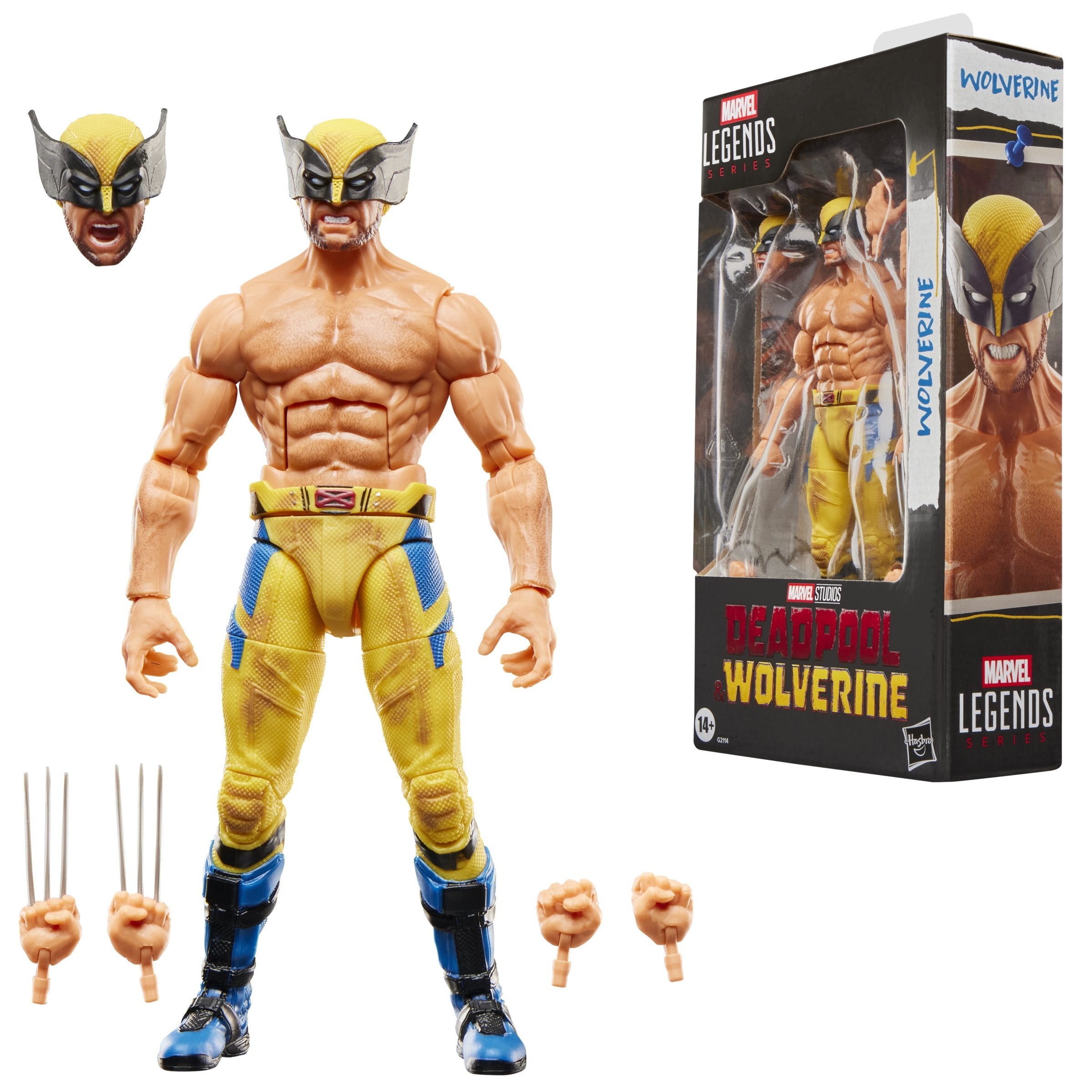 Figura Wolverine Deadpool & Wolverine Marvel Legends Series 15cm