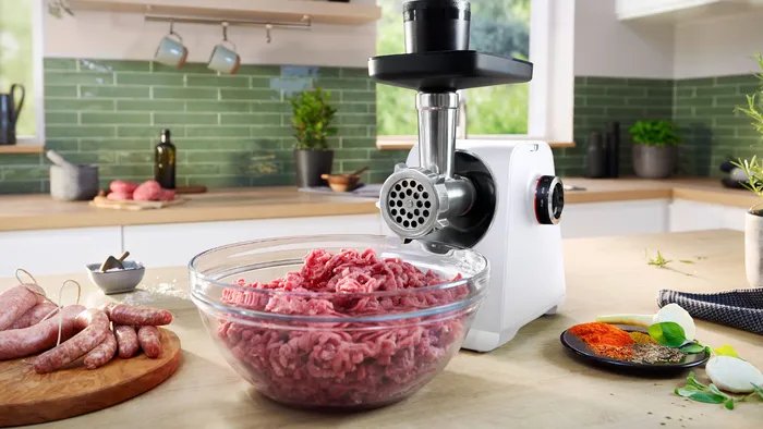 Picadora De Carne Bosch Mfws607w, Power 2100 W, Blanco