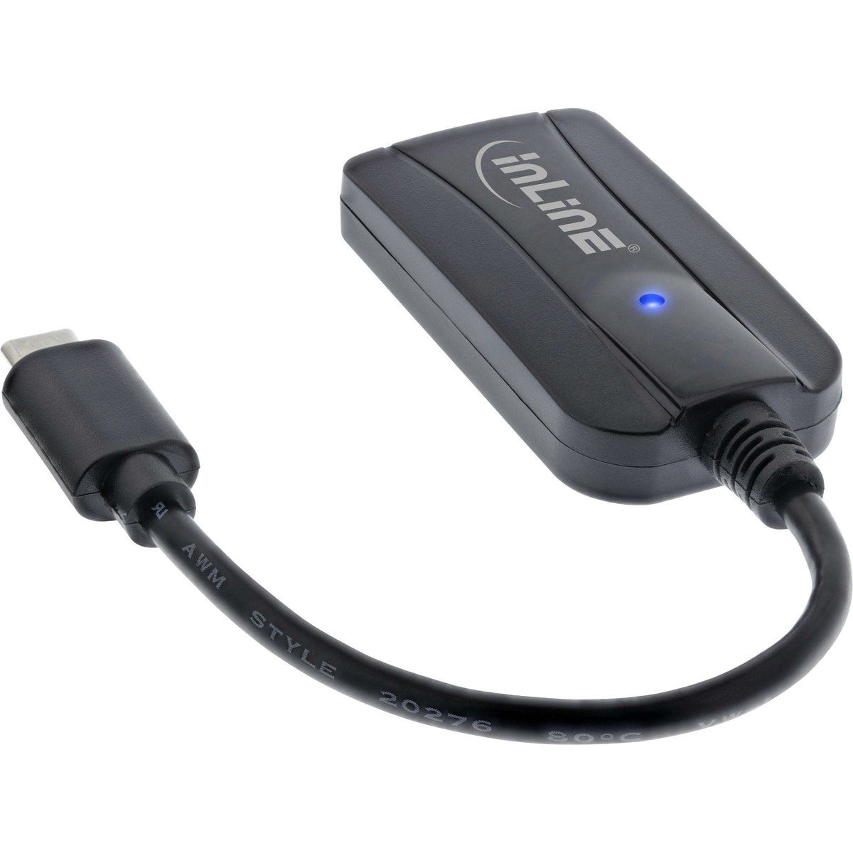 Lector De Tarjetas Inline Usb 3.1 Usb-C, Para Sd/Sdhc/Sdxc, Microsd, Compatible Con Uhs-Ii