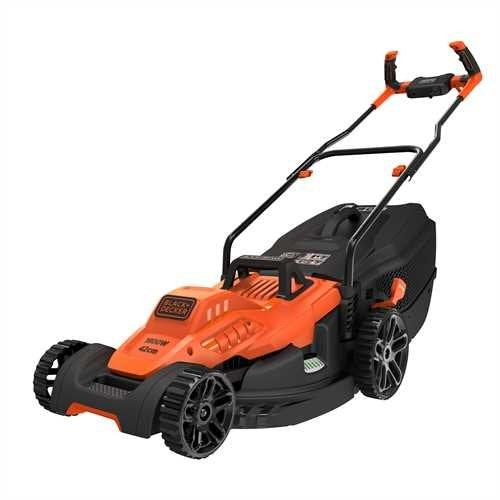 Cortacésped Black+Decker Bemw481bh Corriente Alterna Negro, Naranja Naranja/Negro