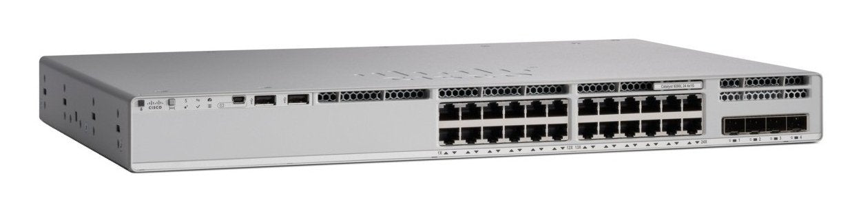 EAN 0889728170284 - Cisco Catalyst C9200L Gestionado L3 Gigabit Ethernet (10/100/1000) Energía sobre Ethernet (PoE) Gris imagen 3