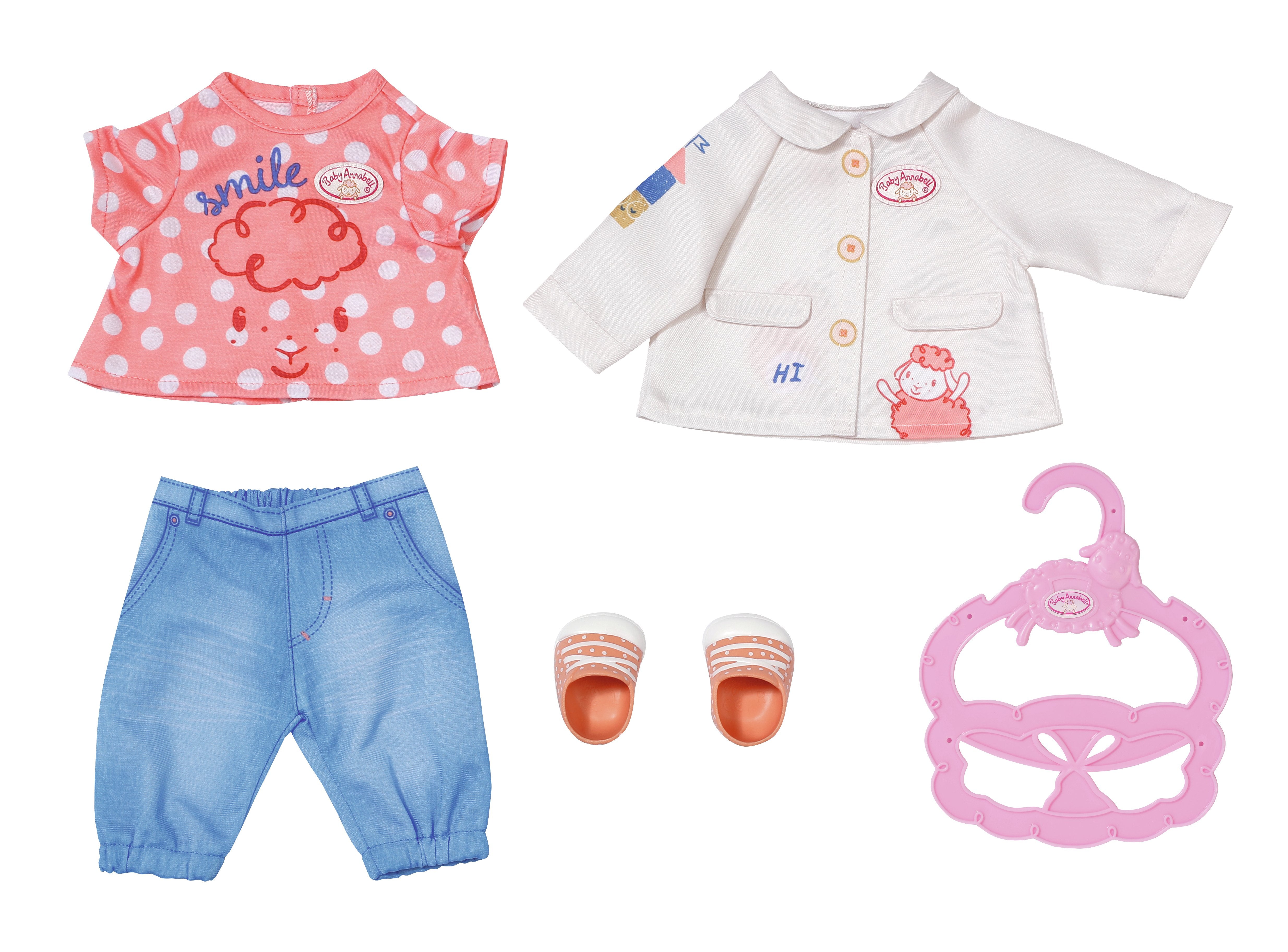 EAN 4001167704127 - Baby Annabell Little Play Outfit Juego de ropita para muñeca imagen 1