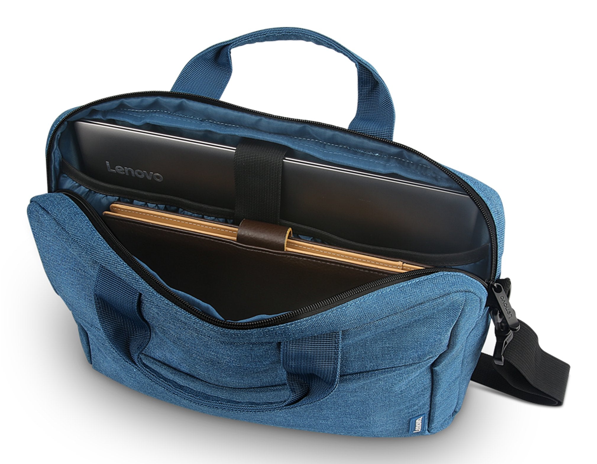 EAN 0191999722124 - Lenovo GX40Q17230 maletines para portátil 39,6 cm (15.6") Maletín Toploader Azul imagen 5