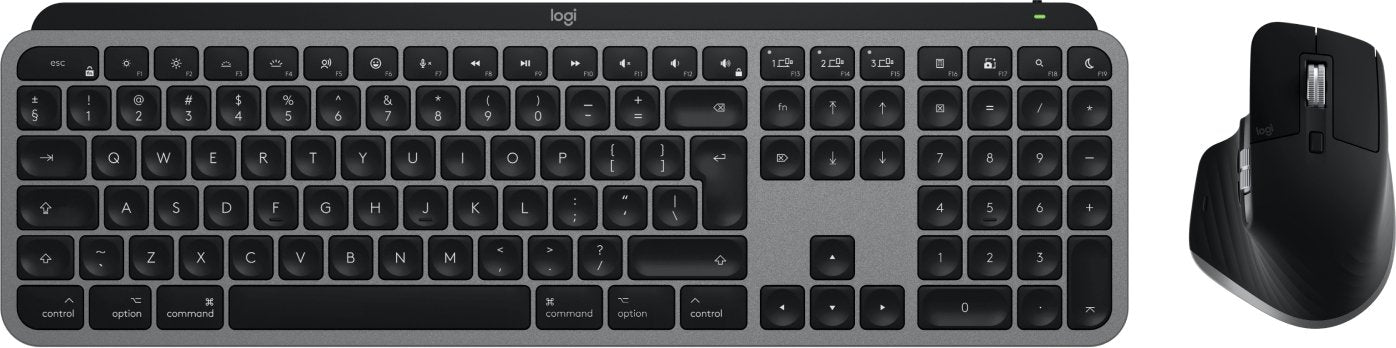 Logitech Mx Keys S Combo For Mac Grafitowy
