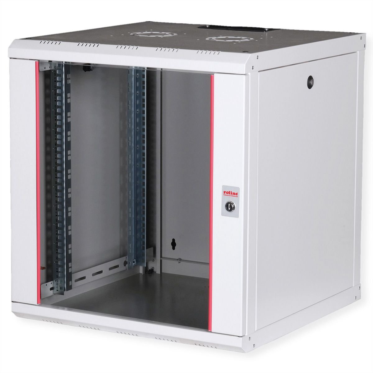Roline 19-Zoll Wandgehuse Pro 12 He, 600x600 Bxt Grau