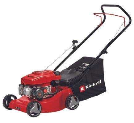 EAN 4006825665741 - Einhell GC-PM 40/2 Cortacésped de empuje a gasolina Gasolina Rojo imagen 1