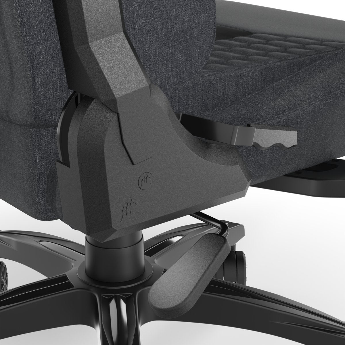 Silla Corsair Gaming Tc100 Relaxed Leatherette Fabric Gris/Negra Cf-9010052-Ww