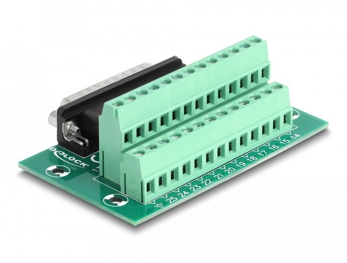 D-Sub 25 Pin Stecker Zu Terminalblock Für Hutschiene