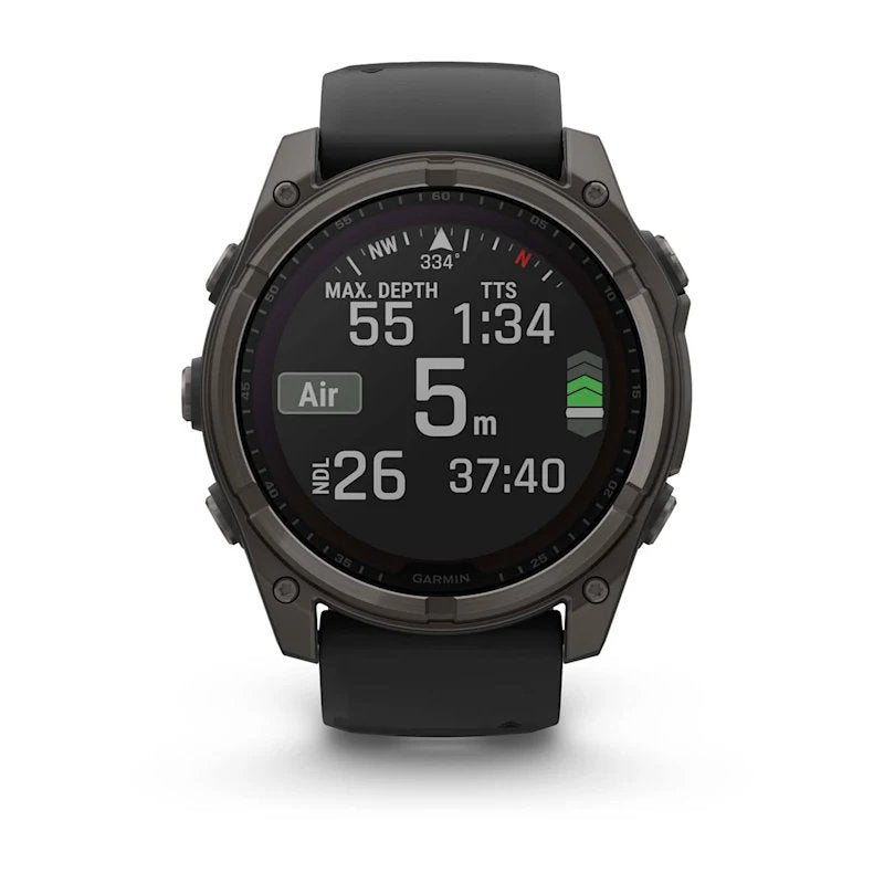 Smartwatch Fenix 8 Sapp. Solar/Black/Gray 010-02907-11 Garmin