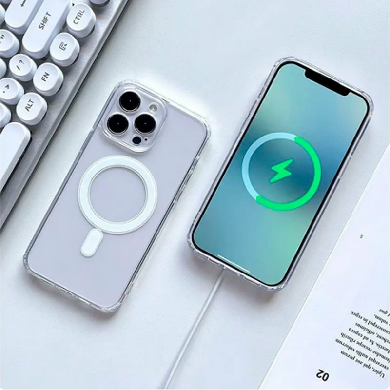 Funda Cool Iphone 16 Pro Max Mag Transparente