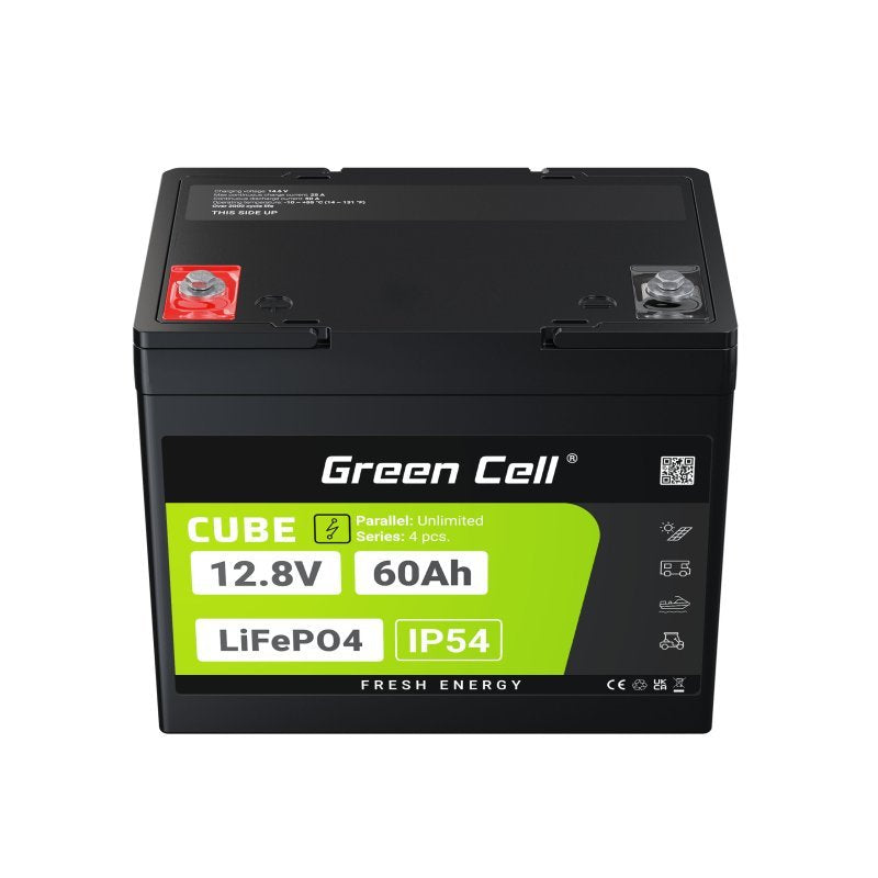 EAN 5904326374850 - Green Cell LFPGC12V60AH batería para sistema ups Fosfato de hierro-litio (LiFePo4) 12,8 V 60 Ah imagen 13