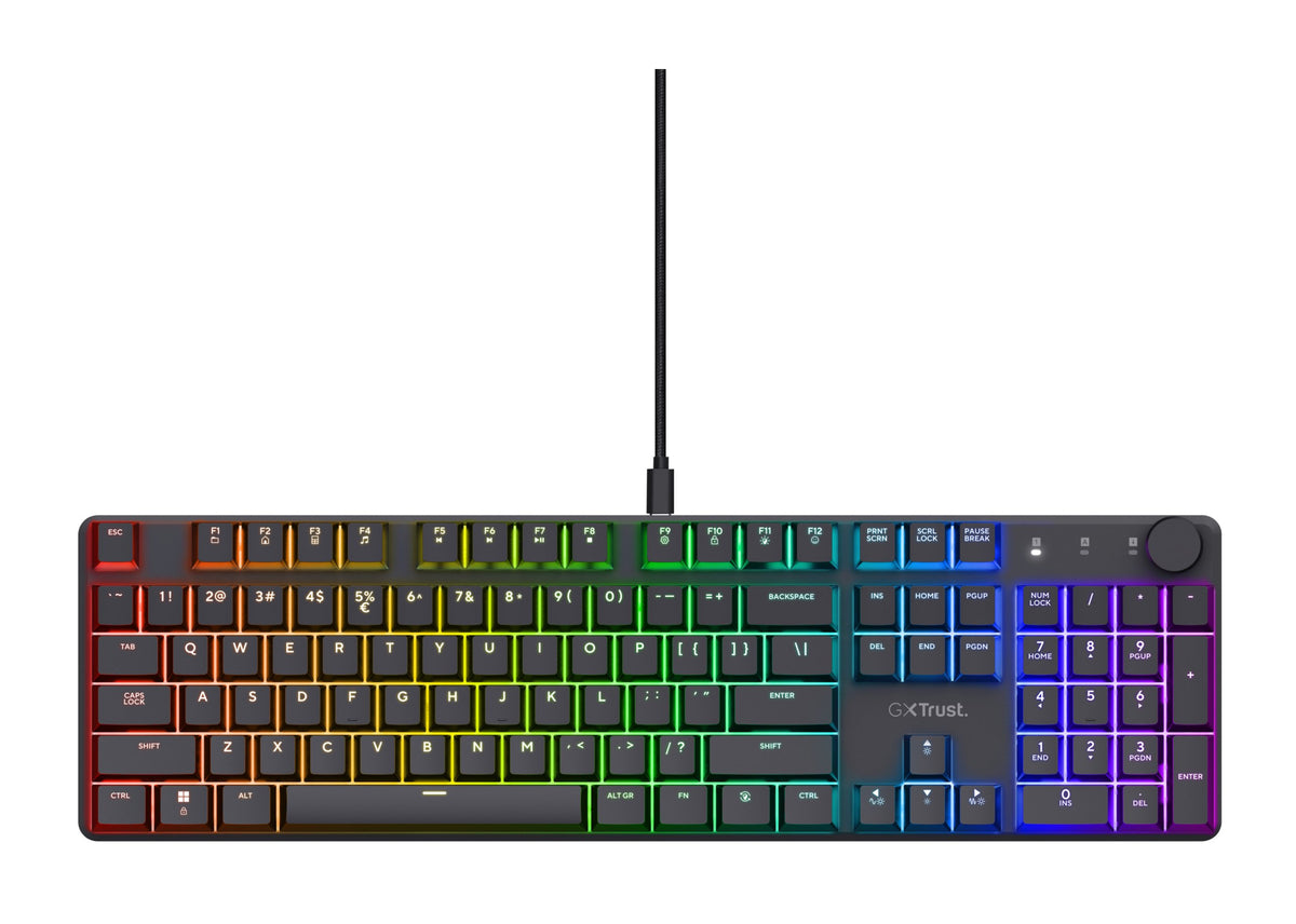 EAN 8713439249101 - Trust GXT 866 TORIX teclado Juego USB QWERTY Internacional de EE.UU. Negro imagen 1