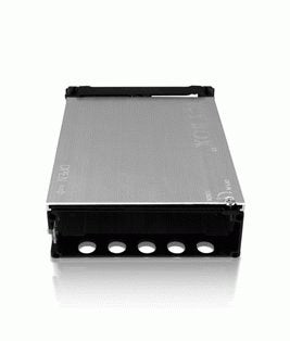 Icy Box Ib-138sk-B/-Ii Panel De Instalación Negro, Chasis Intercambiable Negro, Panel De Instalación, Negro, Aluminio Y Plástico, 118 Mm, 170 Mm, 36 Mm