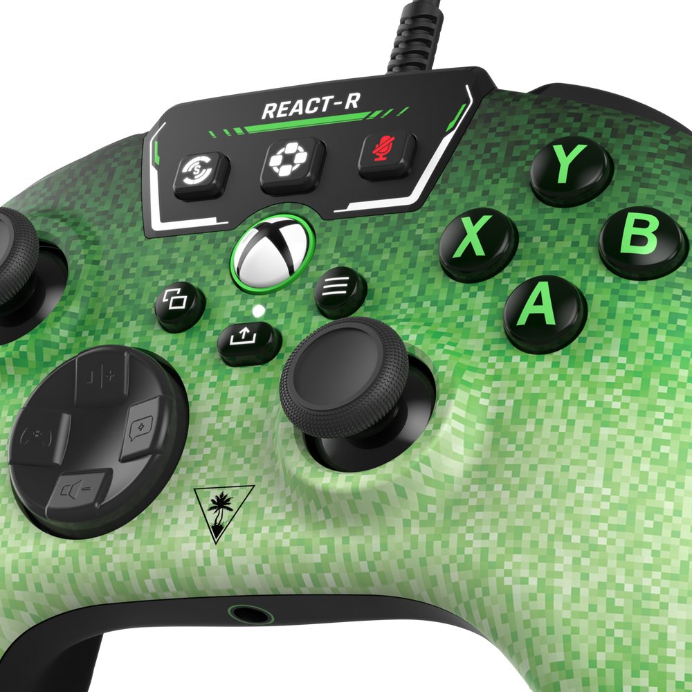 Turtle Beach React-R Negro, Verde Usb Gamepad Analógico/Digital Pc, Xbox One, Xbox Series S, Xbox Series X