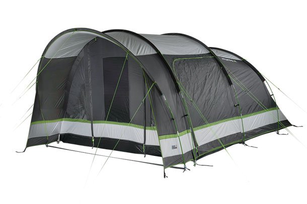 High Peak Bozen 6.0 Verde, Gris, Blanco Tienda Tipo Túnel
