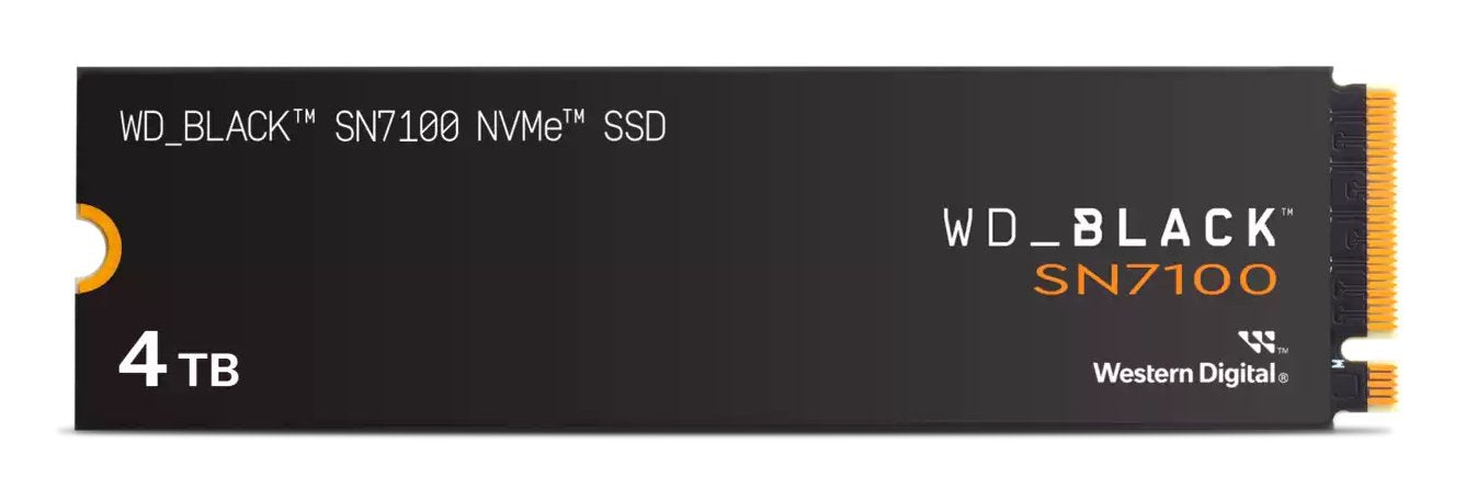 Disco Ssd Wd 4tb M.2 Pci-E Sn7100 Negro Pcie 4.0 Nvme Di