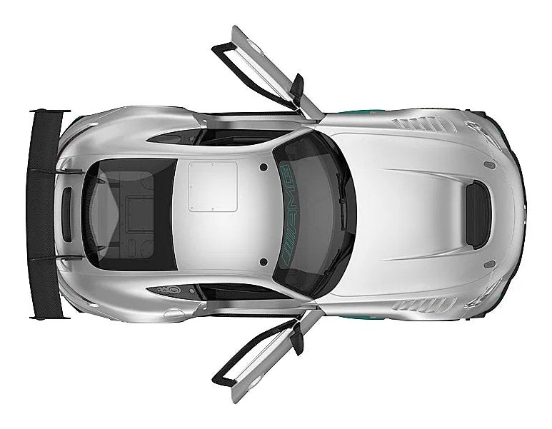 Jamara Mercedes-Benz Amg Gt2 1:14 2,4 Ghz Gris 6+