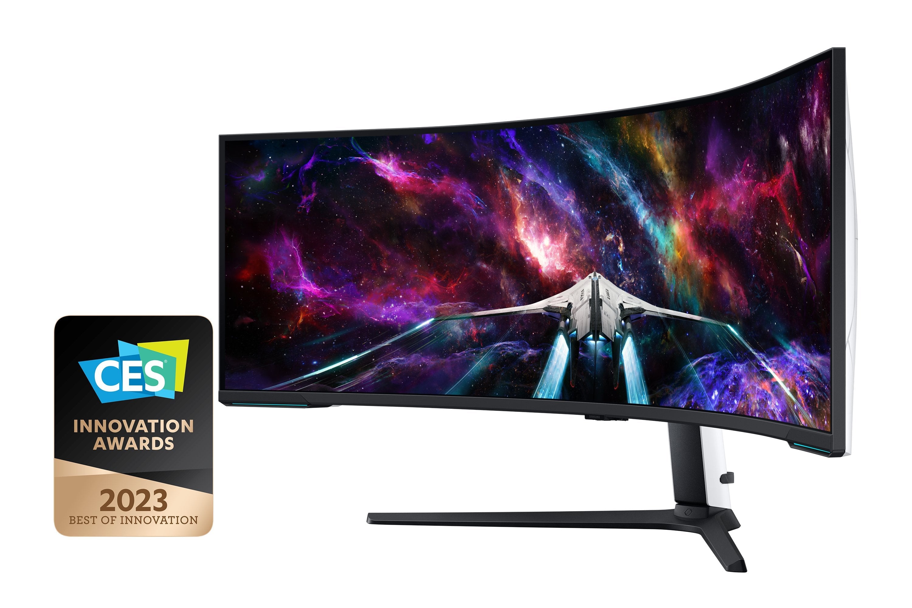EAN 8806094972252 - Samsung G95NC LED display 144,8 cm (57") 7680 x 2160 Pixeles Dual UHD Negro, Blanco imagen 9