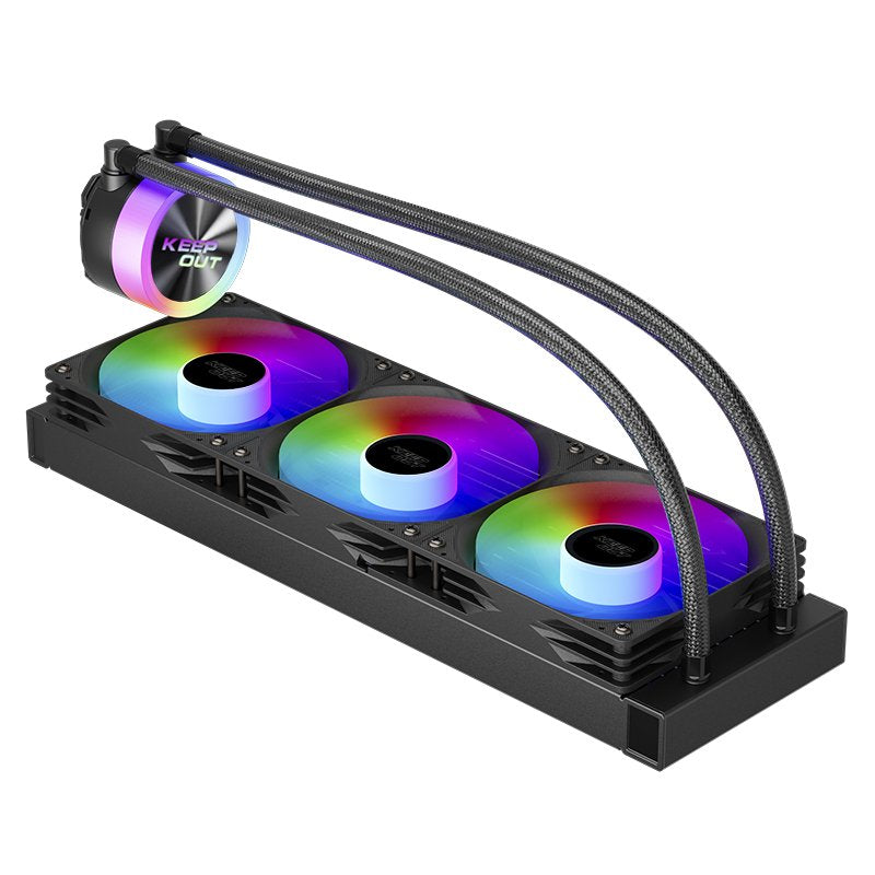 Refrigeracion Liquida Xwc-360 Argb Keepout Argb/ Intel (Lga1700/1200/1151/1150/1155/1156) Y Amd(Am5/Am4).