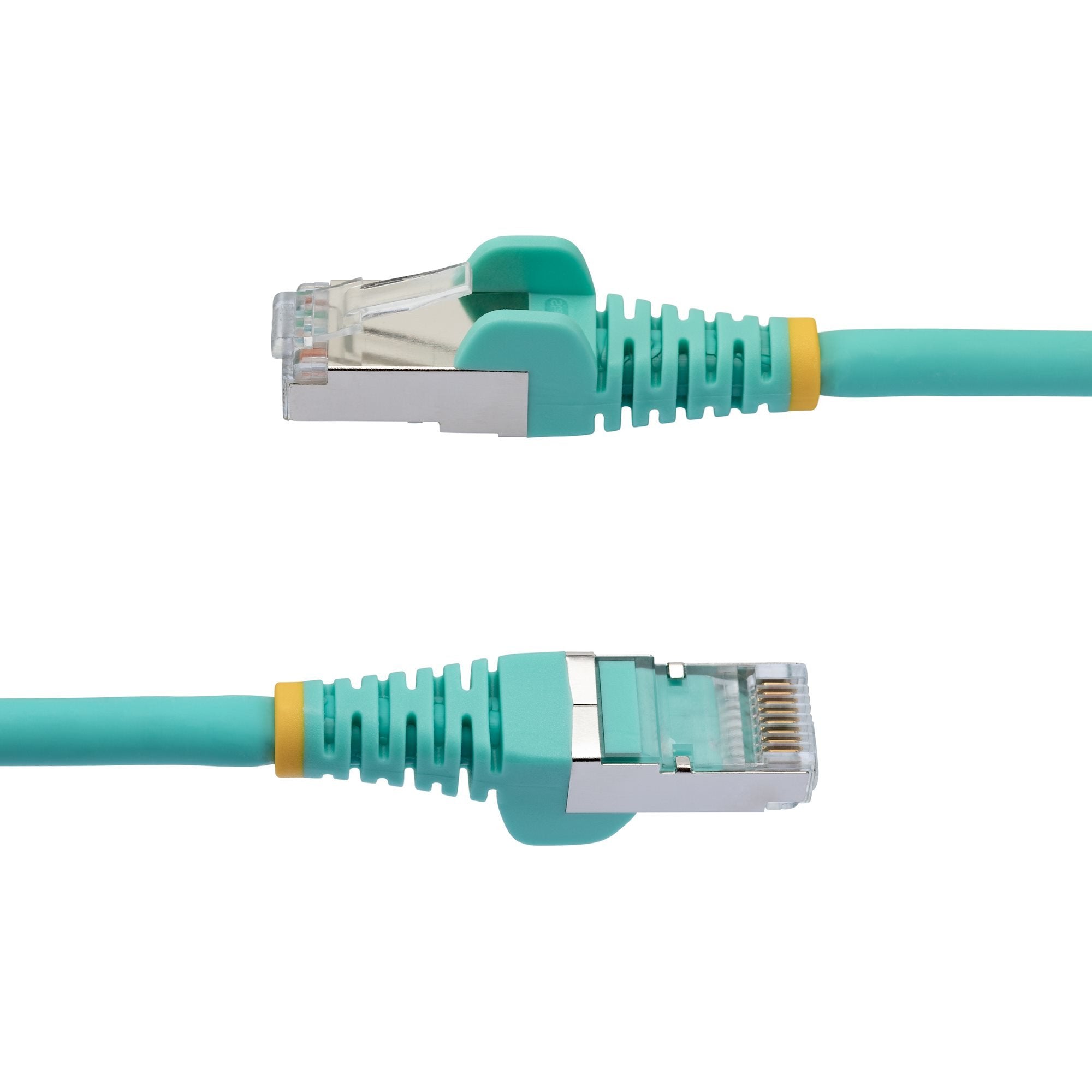 EAN 65030896030 - StarTech.com NLAQ-50C-CAT6A-PATCH cable de red Color aguamarina S/FTP (S-STP) imagen 3