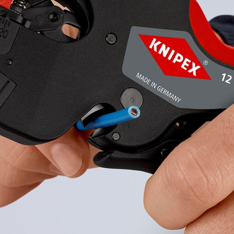 Knipex Nexstrip Multiherramienta De Electricista, Alicate Pelacables Negro/Rojo 12 72 190 Sb