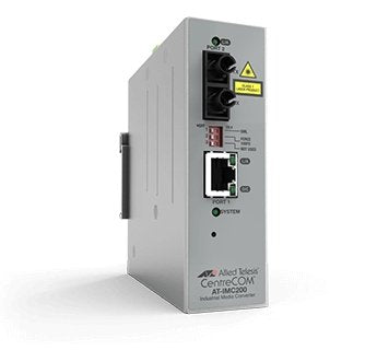 EAN 767035210520 - Allied Telesis AT-IMC200T/SC-980 convertidor de medio 100 Mbit/s 1310 nm Gris imagen 1
