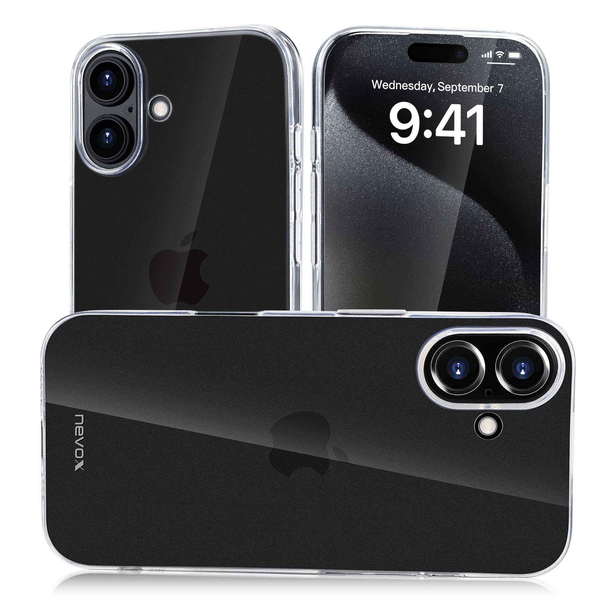 Funda Nevox Styleshell Flex Iphone 16 Transparente
